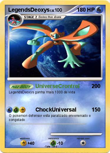 Pokemon LegendsDeoxys