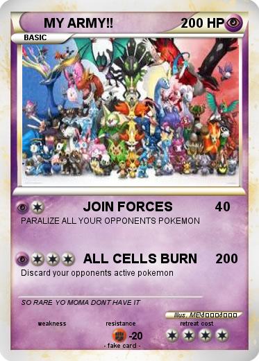 Pokemon MY ARMY!!