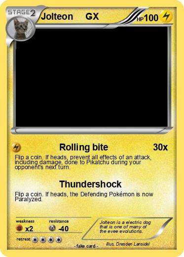 Pokemon Jolteon     GX