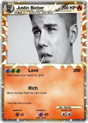 Pokemon Justin Bieber