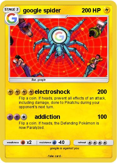 Pokemon google spider