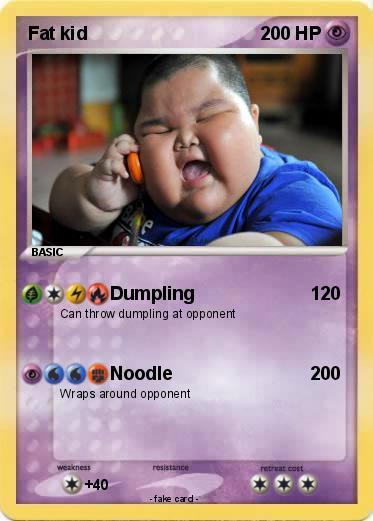 Pokemon Fat kid