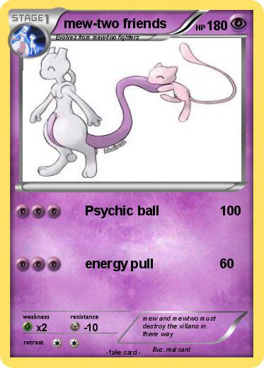 Pokemon mew-two friends