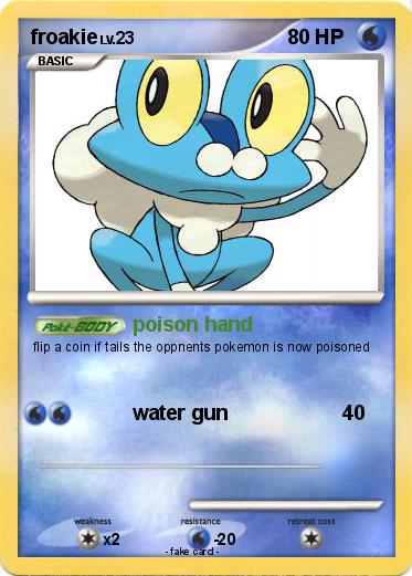 Pokemon froakie