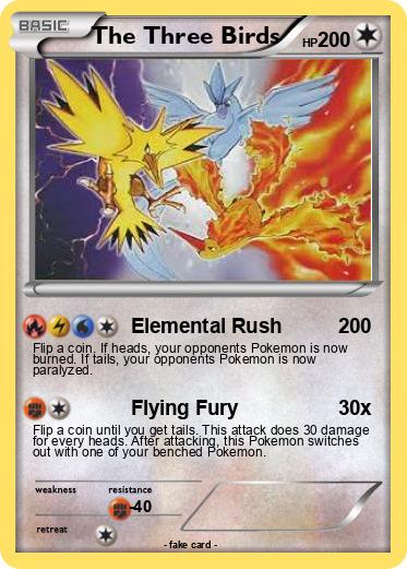 Pokemon The Three Birds