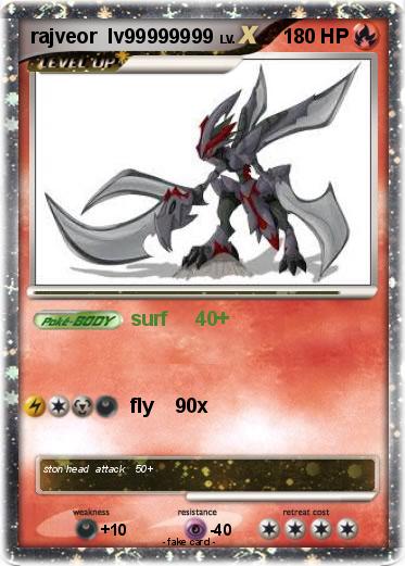 Pokemon rajveor  lv99999999