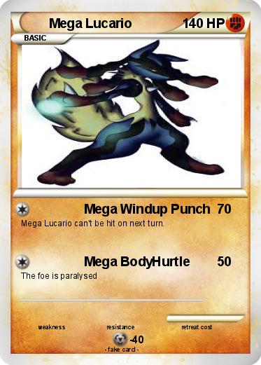 Pokemon Mega Lucario
