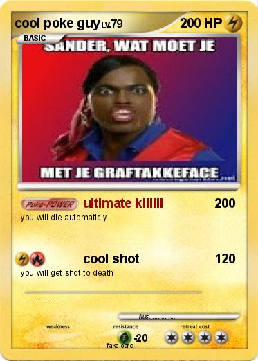 Pokemon cool poke guy