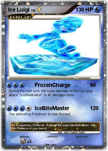 Pokemon Ice Luigi