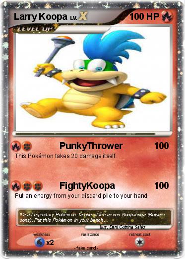 Pokemon Larry Koopa