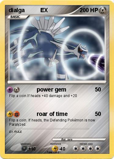 Pokemon dialga          EX