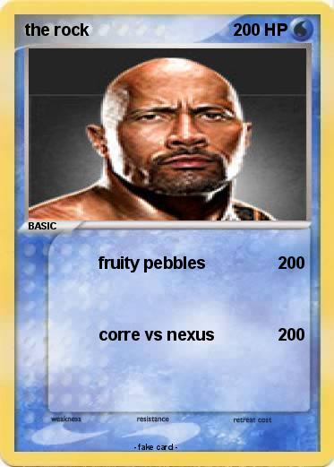 Pokemon the rock