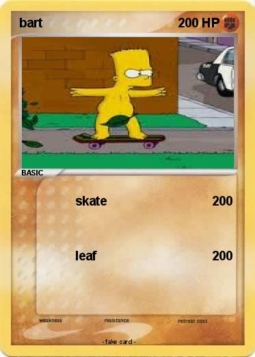 Pokemon bart