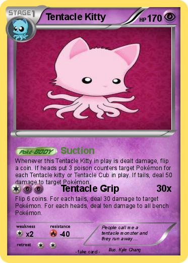 Pokemon Tentacle Kitty