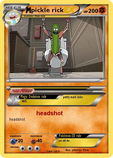 Pokemon pickle rick