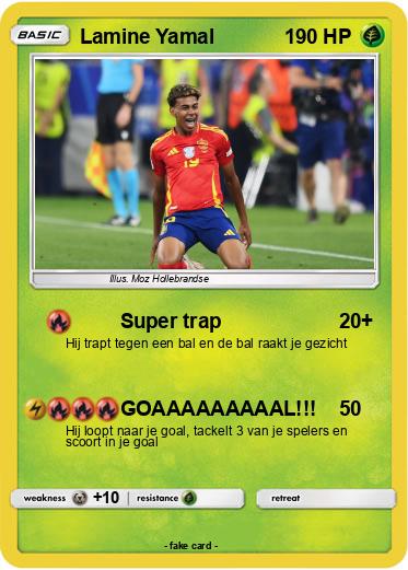 Pokemon Lamine Yamal