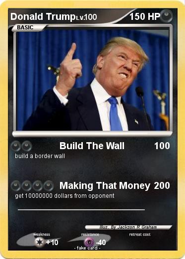 Pokemon Donald Trump