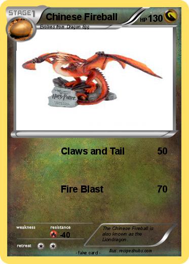 Pokemon Chinese Fireball