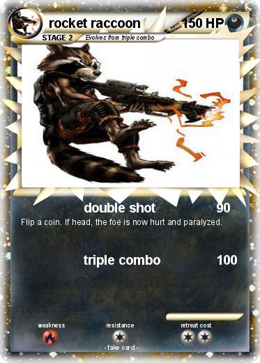 Pokemon rocket raccoon