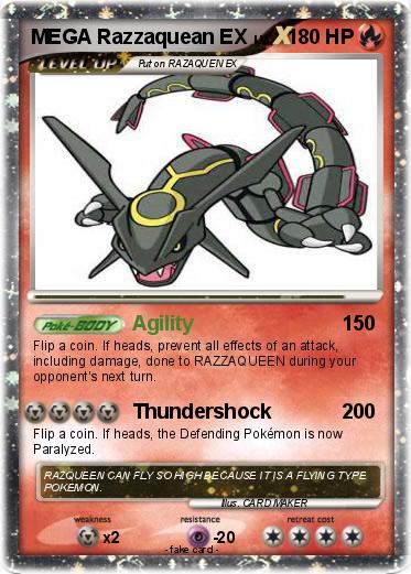 Pokemon MEGA Razzaquean EX