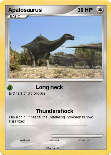 Pokemon Apatosaurus