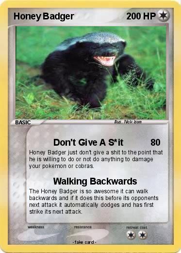 Pokemon Honey Badger