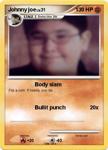 Pokemon Johnny joe