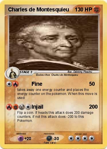 Pokemon Charles de Montesquieu