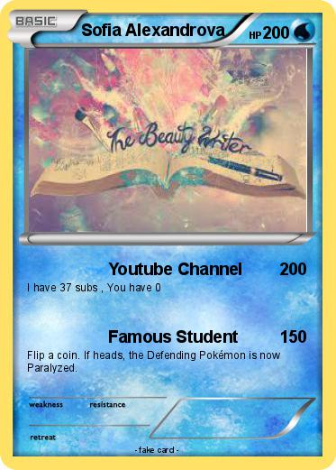 Pokemon Sofia Alexandrova