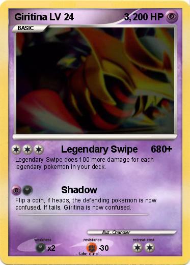 Pokemon Giritina LV 24                   3,