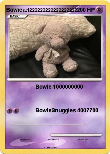 Pokemon Bowie