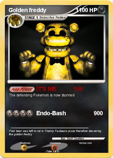 Pokemon Golden freddy                   1