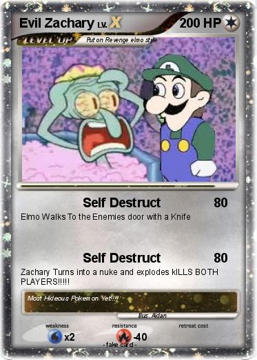 Pokemon Evil Zachary