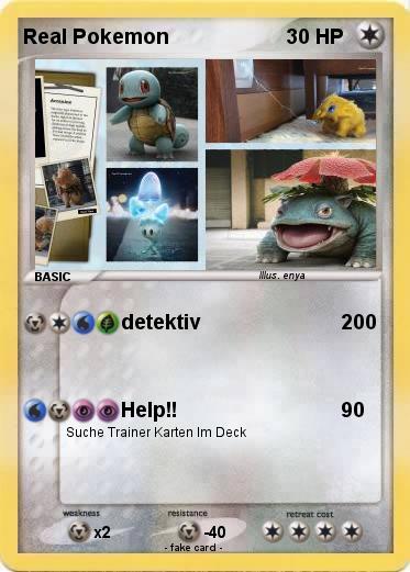 Pokemon Real Pokemon