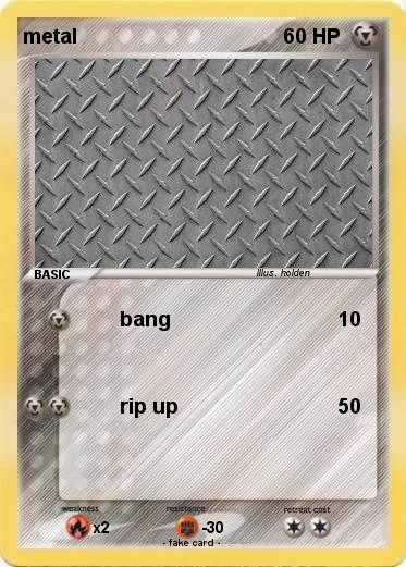 Pokemon metal