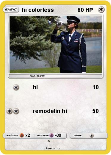 Pokemon hi colorless