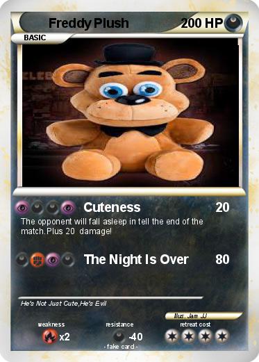 Pokemon Freddy Plush