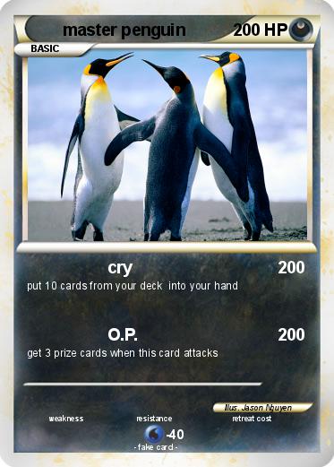 Pokemon master penguin