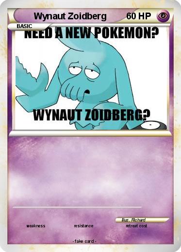 Pokemon Wynaut Zoidberg
