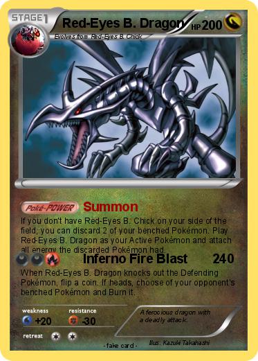 Pokemon Red-Eyes B. Dragon
