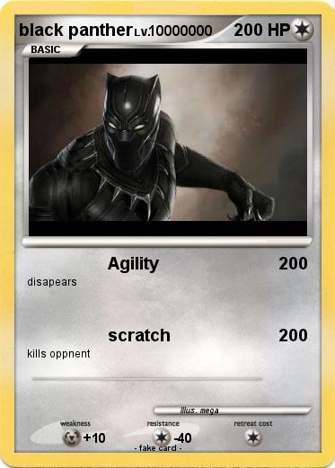 Pokemon black panther