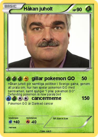 Pokemon Håkan juholt