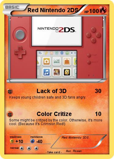 Pokemon Red Nintendo 2DS