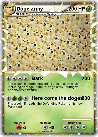 Pokemon Doge army
