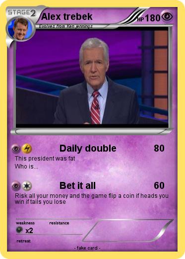Pokemon Alex trebek
