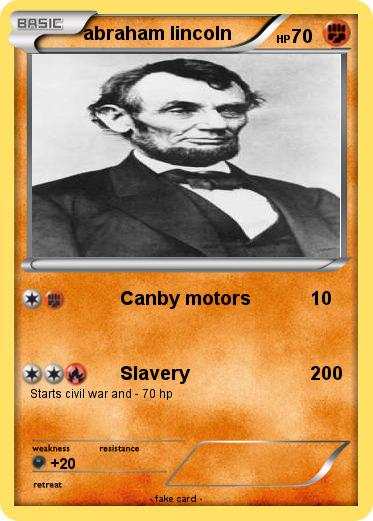 Pokemon abraham lincoln