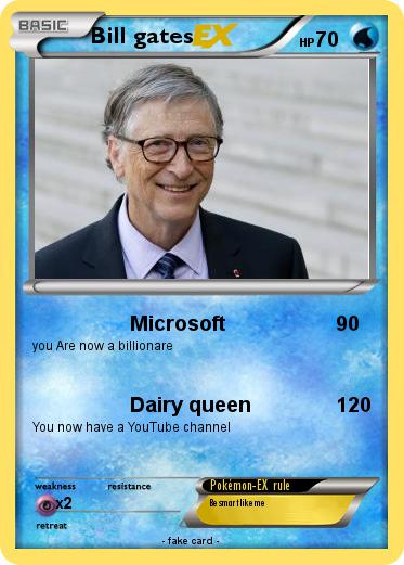 Pokemon Bill gates