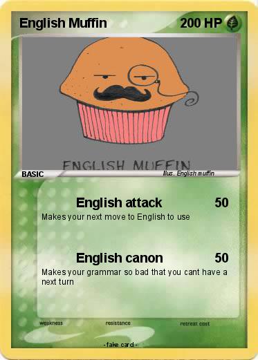 Pokemon English Muffin