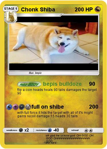 Pokemon Chonk Shiba