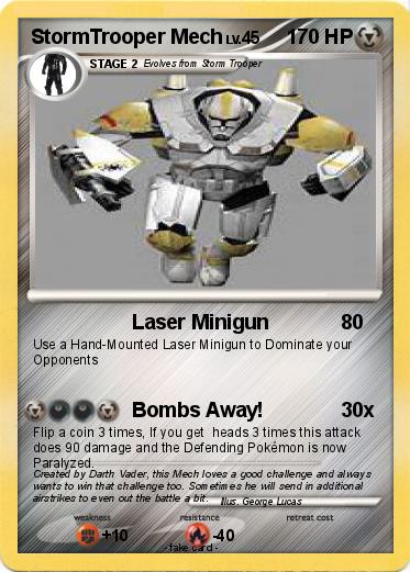 Pokemon StormTrooper Mech